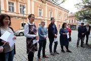 Veřejné čtení jmen v Kutné Hoře (Foto: Městská knihovna Kutná Hora)